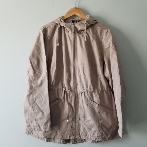 details parka in a pocket